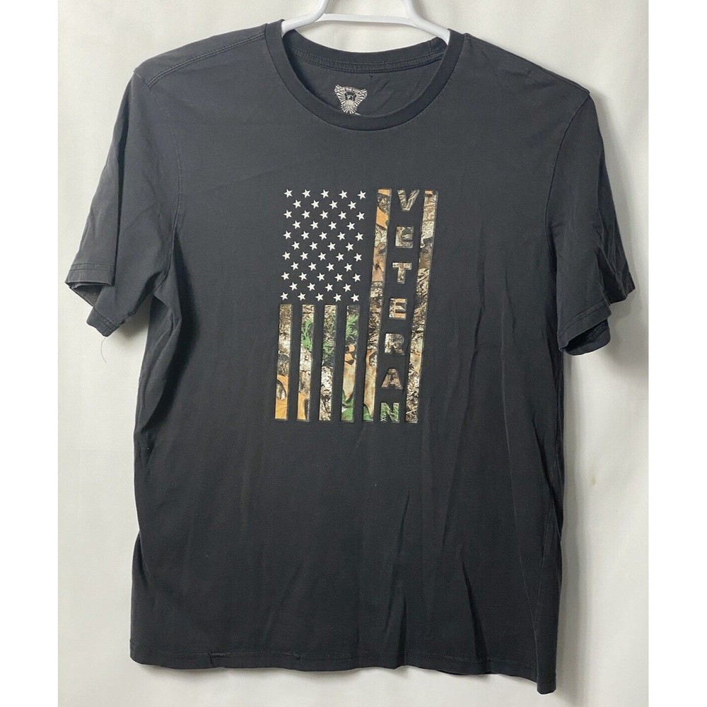 We the peeps veteran t shirt Short Sleeve USA size L ( SEE PIC)